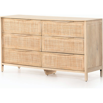 Sydney 6 Drawer Dresser by Four Hands. Made from unique in a coastal style.
