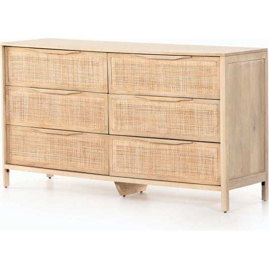Sydney 6 Drawer Dresser by Four Hands. Made from unique in a coastal style.