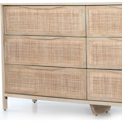 Sydney 6 Drawer Dresser by Four Hands. Made from unique in a coastal style.