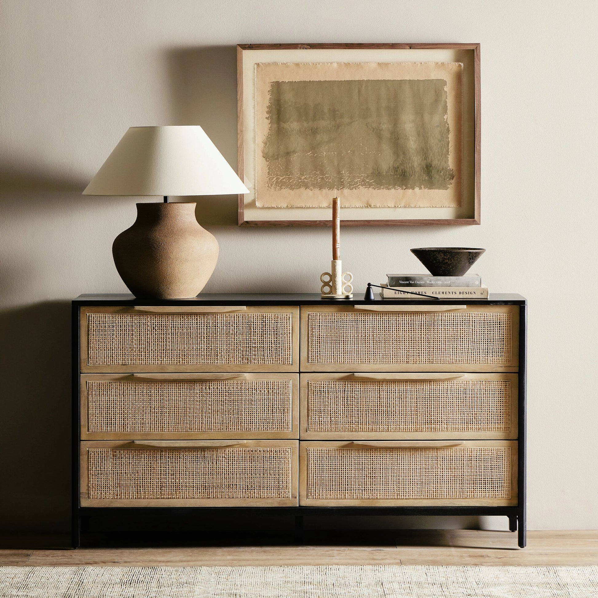 Sydney 6 Drawer Dresser by Four Hands. Made from unique in a coastal style.
