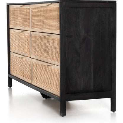 Sydney 6 Drawer Dresser by Four Hands. Made from unique in a coastal style.