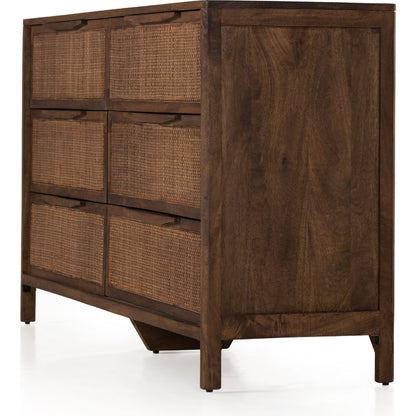 Sydney 6 Drawer Dresser by Four Hands. Made from unique in a coastal style.