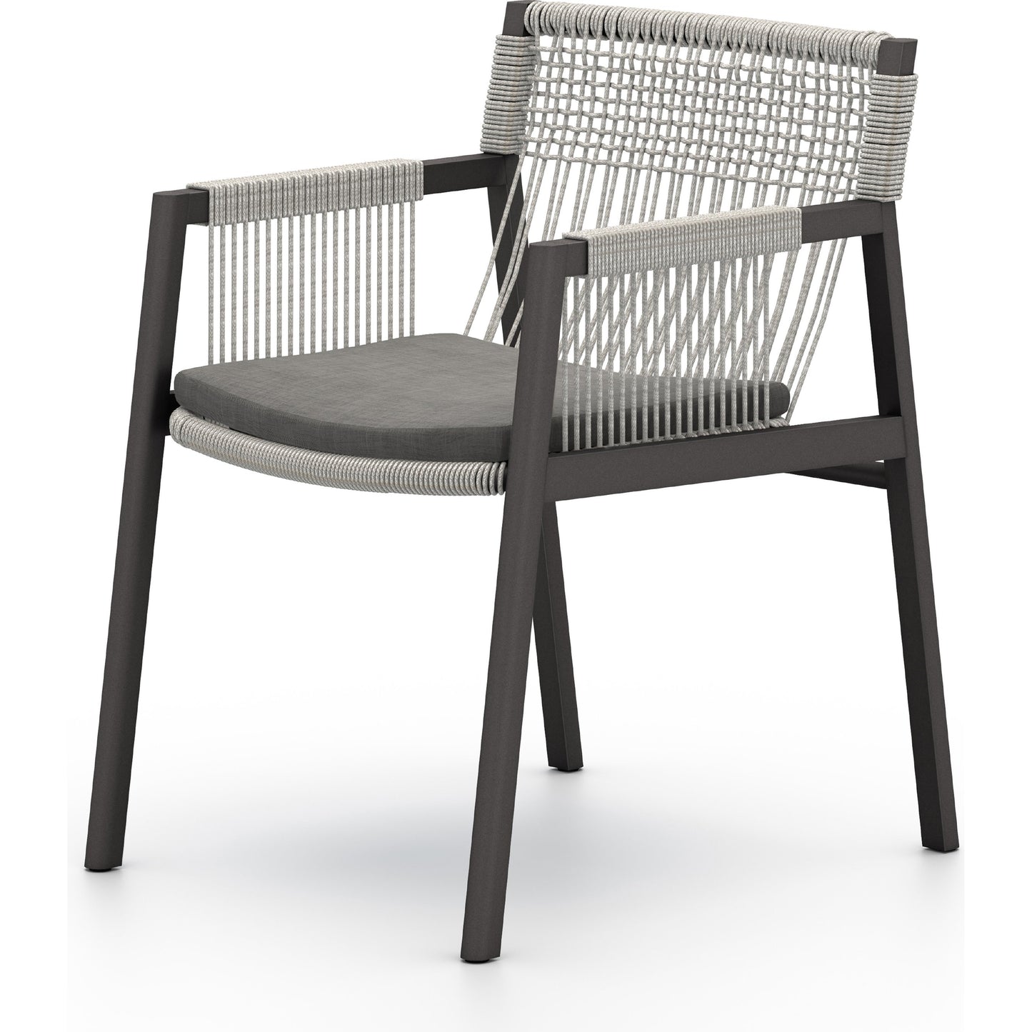 002 SI-1716746 | Additional Silo | Shuman Outdoor Dining Chair by Four Hands. Made from 100% olefin, aluminum, 100% polypropylene in a modern style.