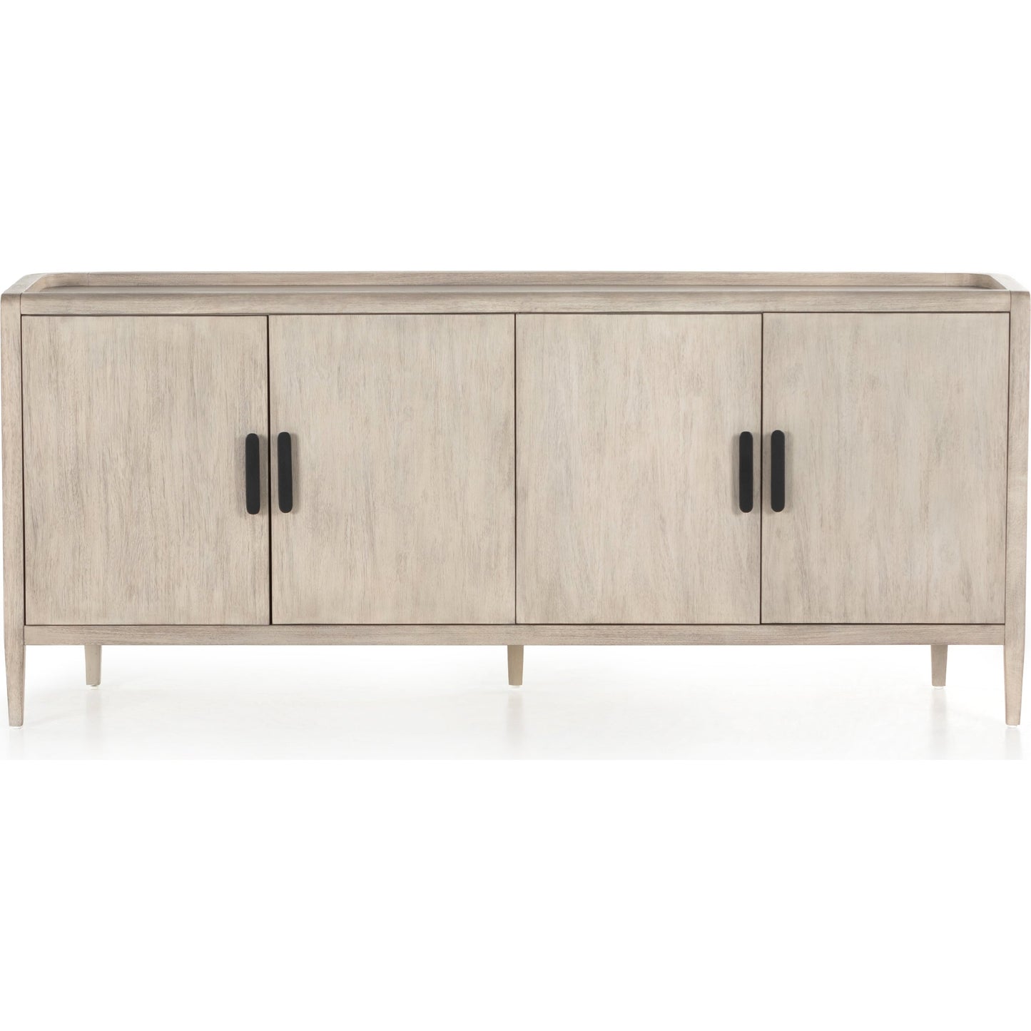 002 SI-1798838 | Additional Silo | Arlo Sideboard by Four Hands in ash grey, black arlo and ash grey. Made from solid mahogany in a modern style.