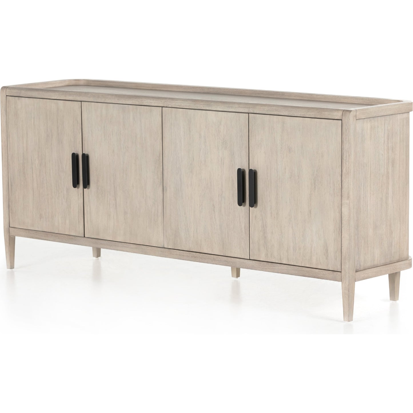 001 SI-1798838 | Primary Silo | Arlo Sideboard by Four Hands in ash grey, black arlo and ash grey. Made from solid mahogany in a modern style.
