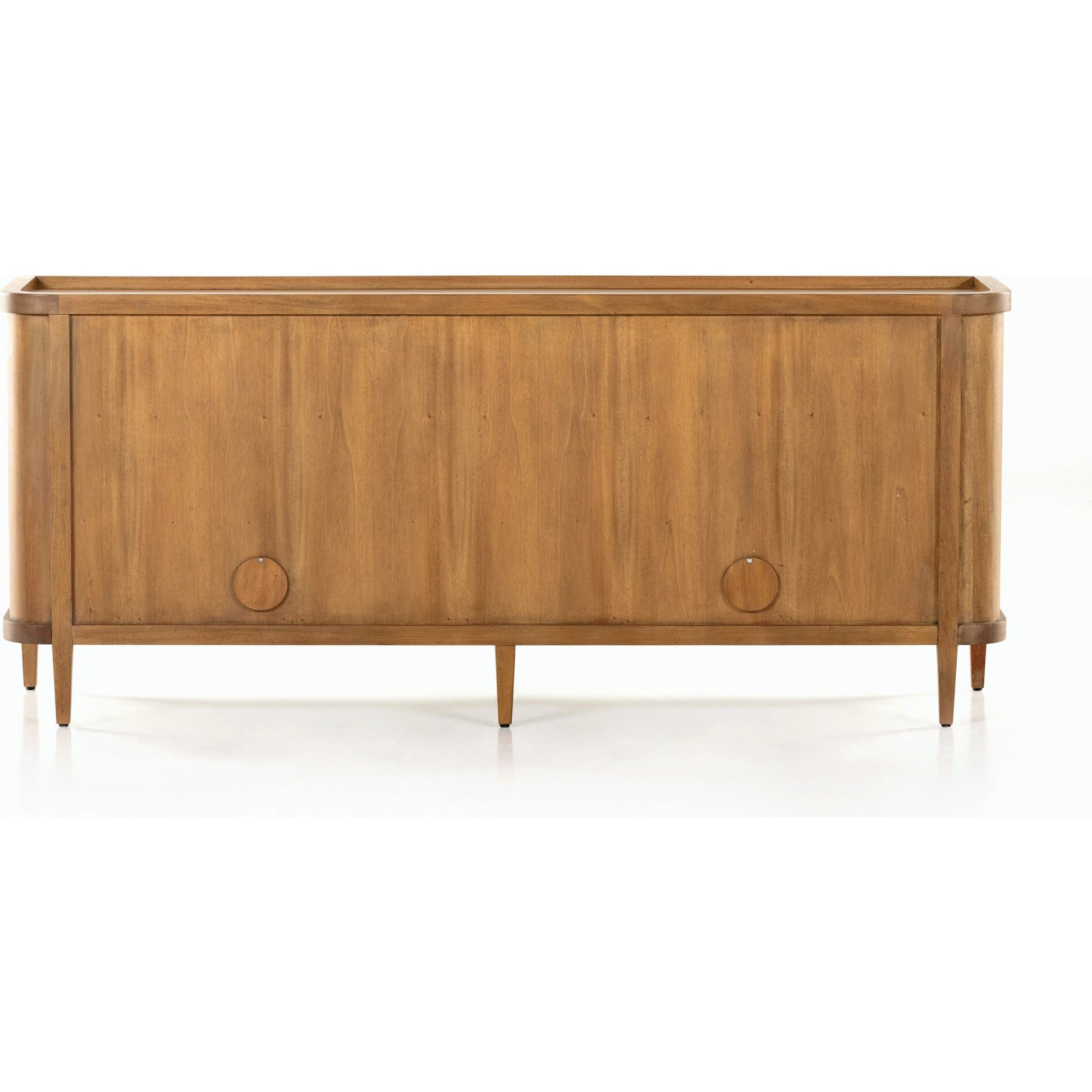 Arlo Sideboard by Four Hands in ash grey, black arlo and ash grey. Made from solid mahogany in a modern style.