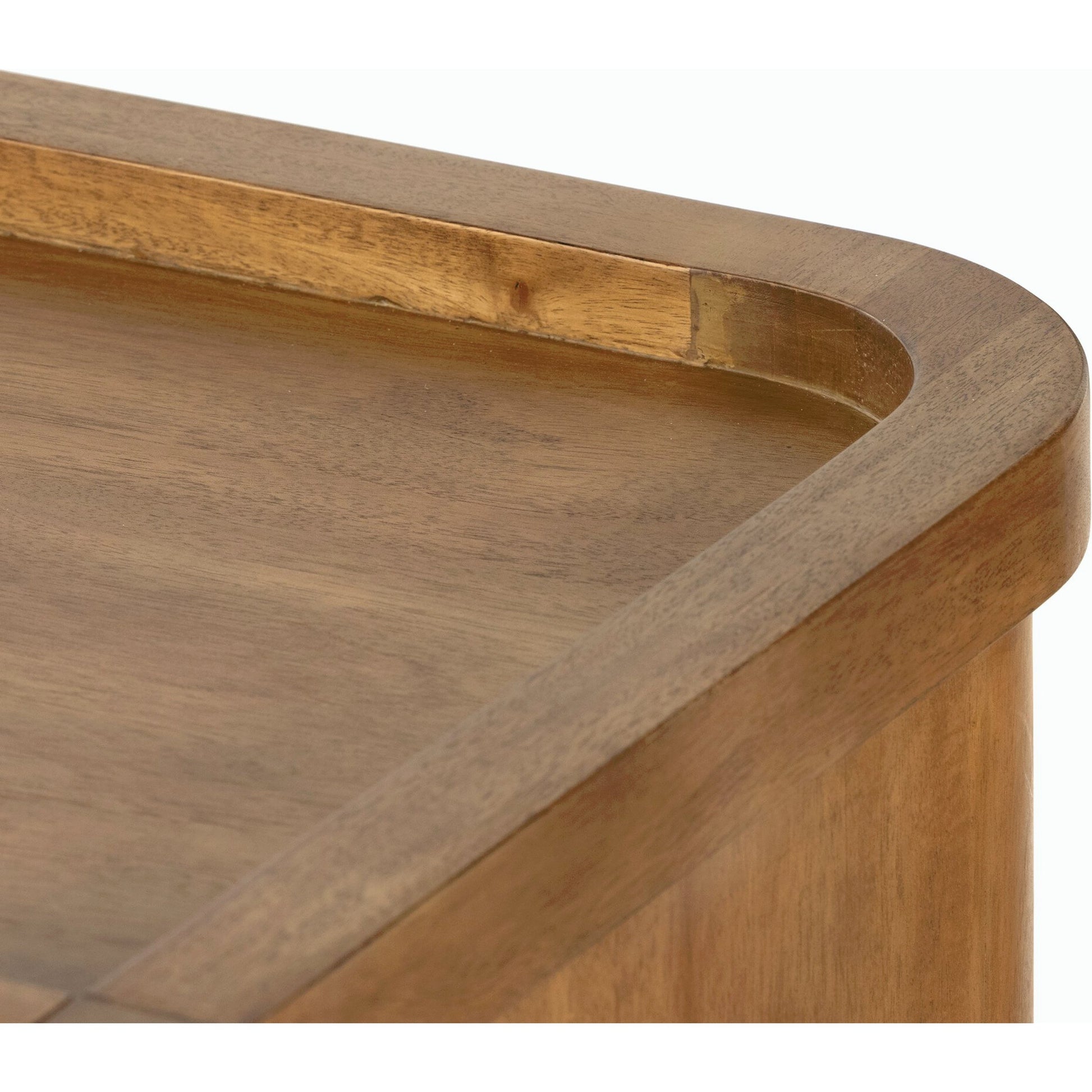 Arlo Sideboard by Four Hands in ash grey, black arlo and ash grey. Made from solid mahogany in a modern style.