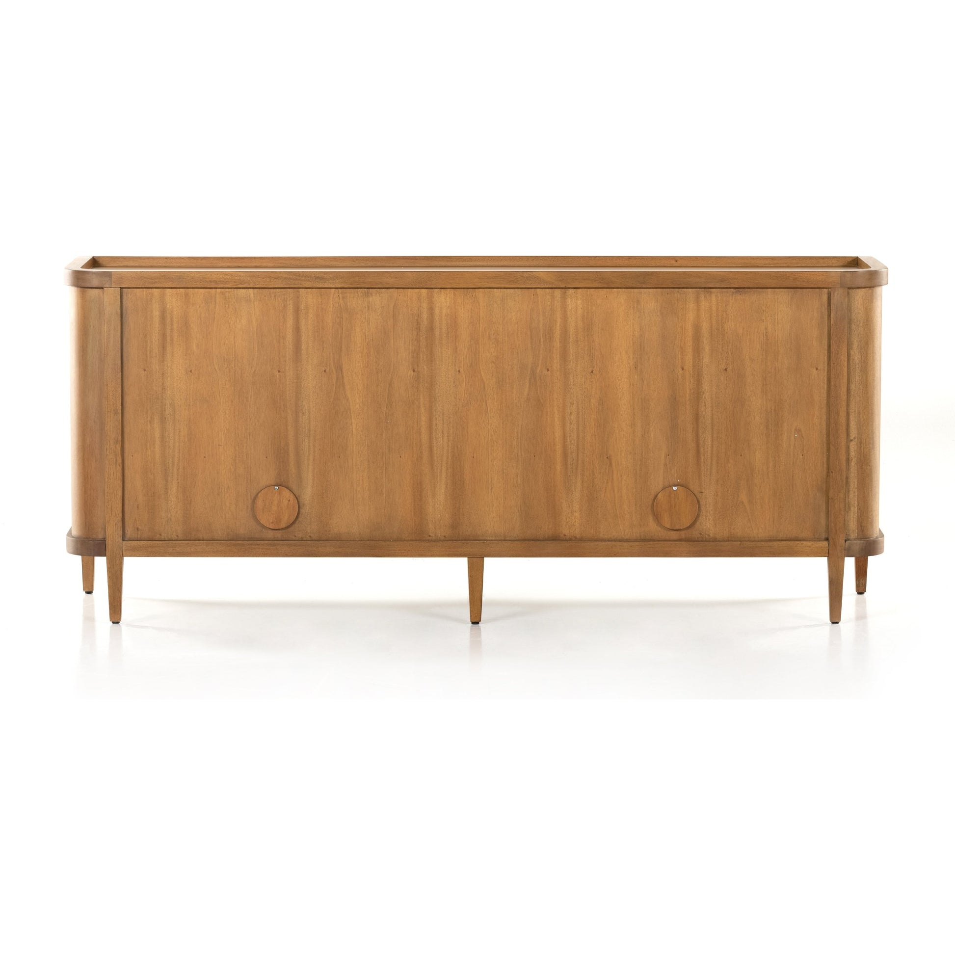 Arlo Sideboard by Four Hands in ash grey, black arlo and ash grey. Made from solid mahogany in a modern style.