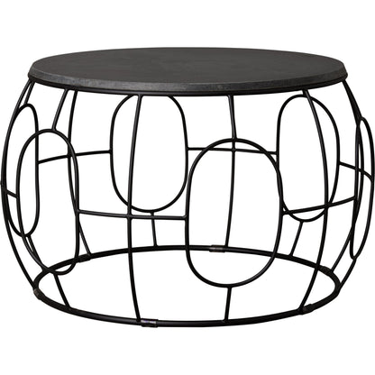 Oto Metal Coffee Table by Emissary. Made from unique in a transitional style.