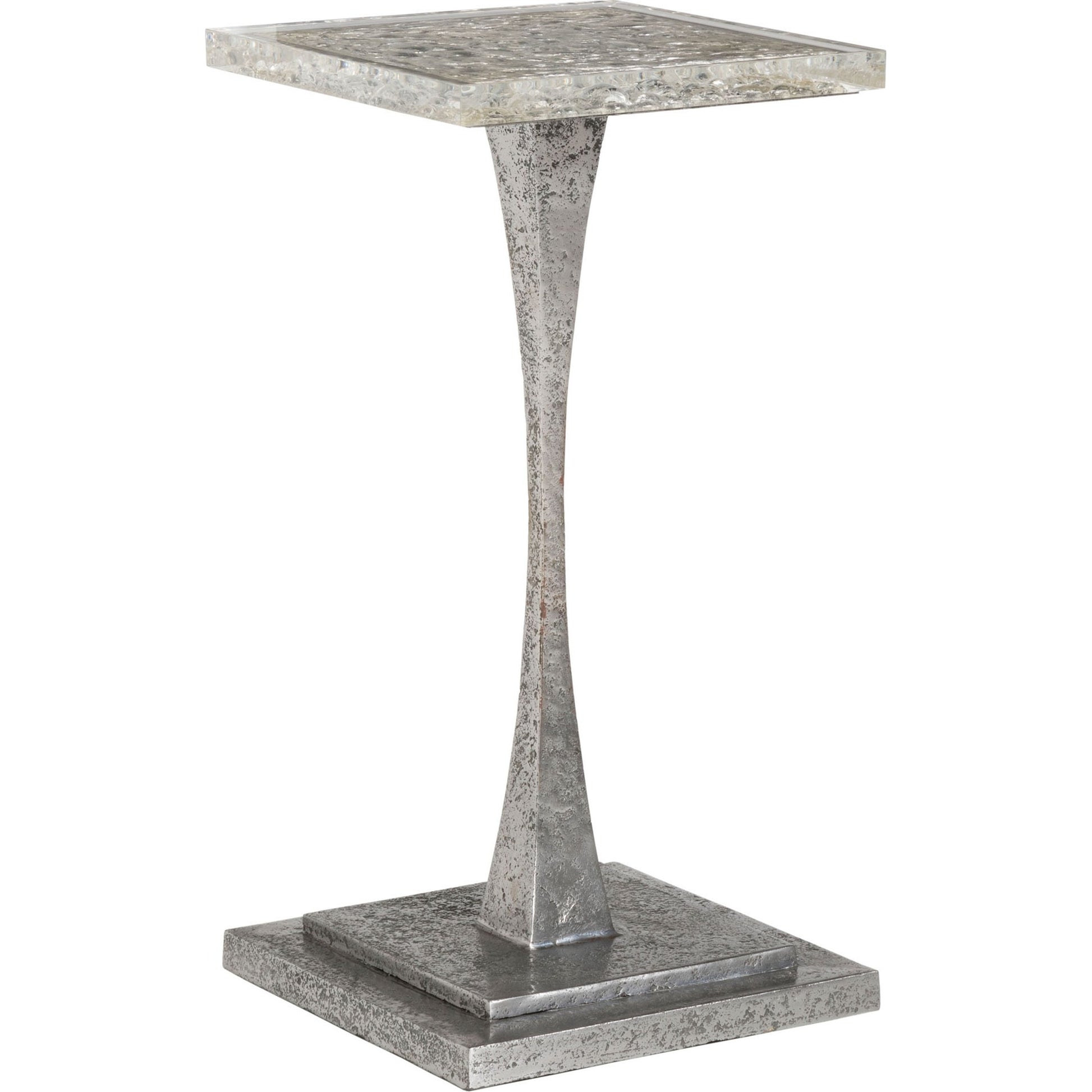 Montreaux Table by Artistica Home in antique nickel. Made from unique in a modern style.