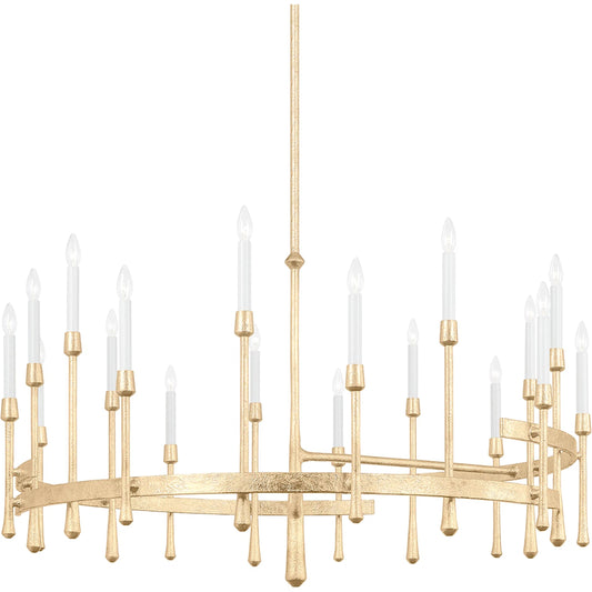 Hathaway 18 Light Chandelier by Hudson Valley. Made from steel in a modern style.