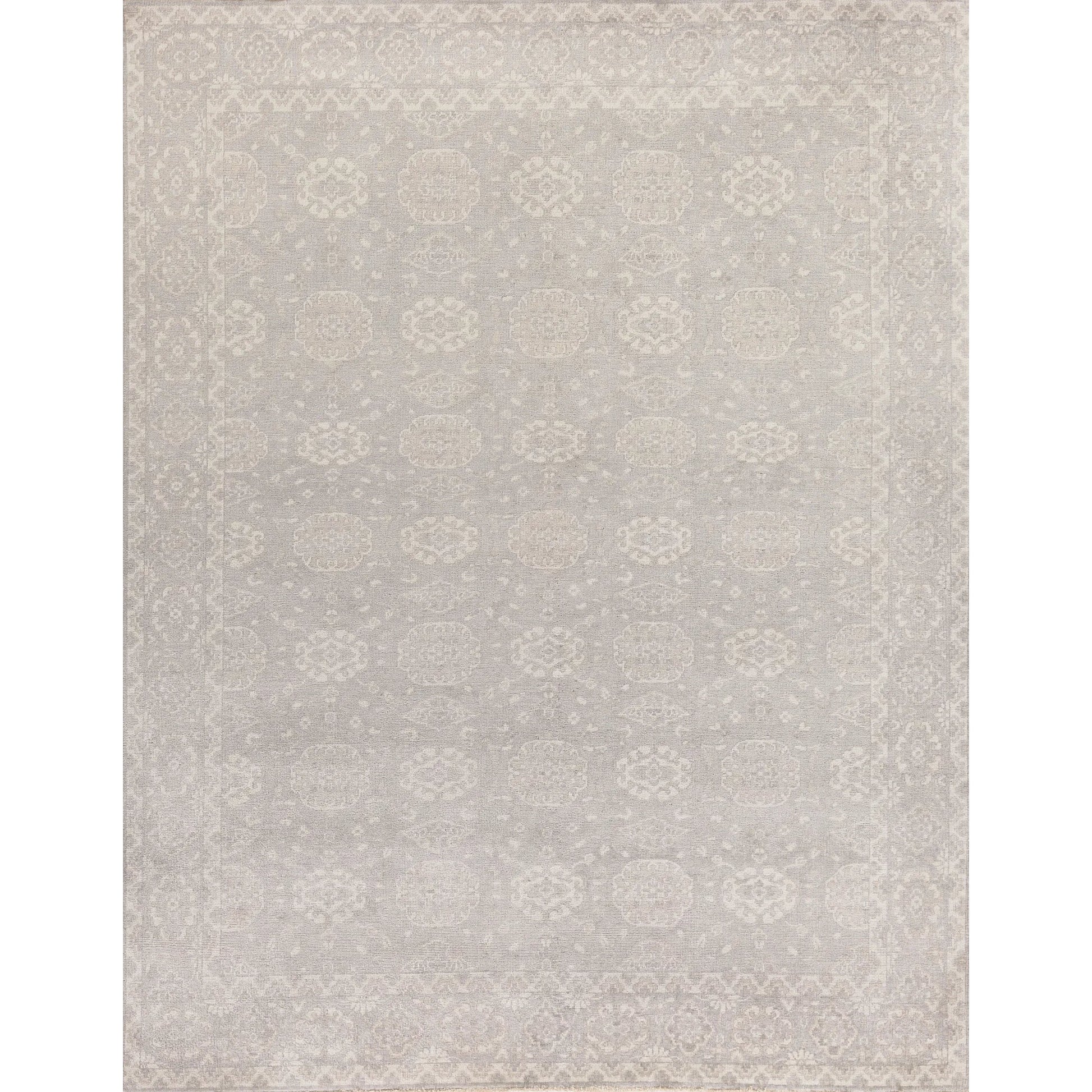 Restoration Rug by Exquisite Rugs in light blue, beige. Made from new zealand wool in a unique style.