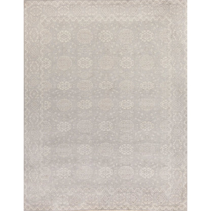 Restoration Rug by Exquisite Rugs in light blue, beige. Made from new zealand wool in a unique style.