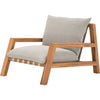Stone Grey, Natural Teak-Fsc, Ivory Strap