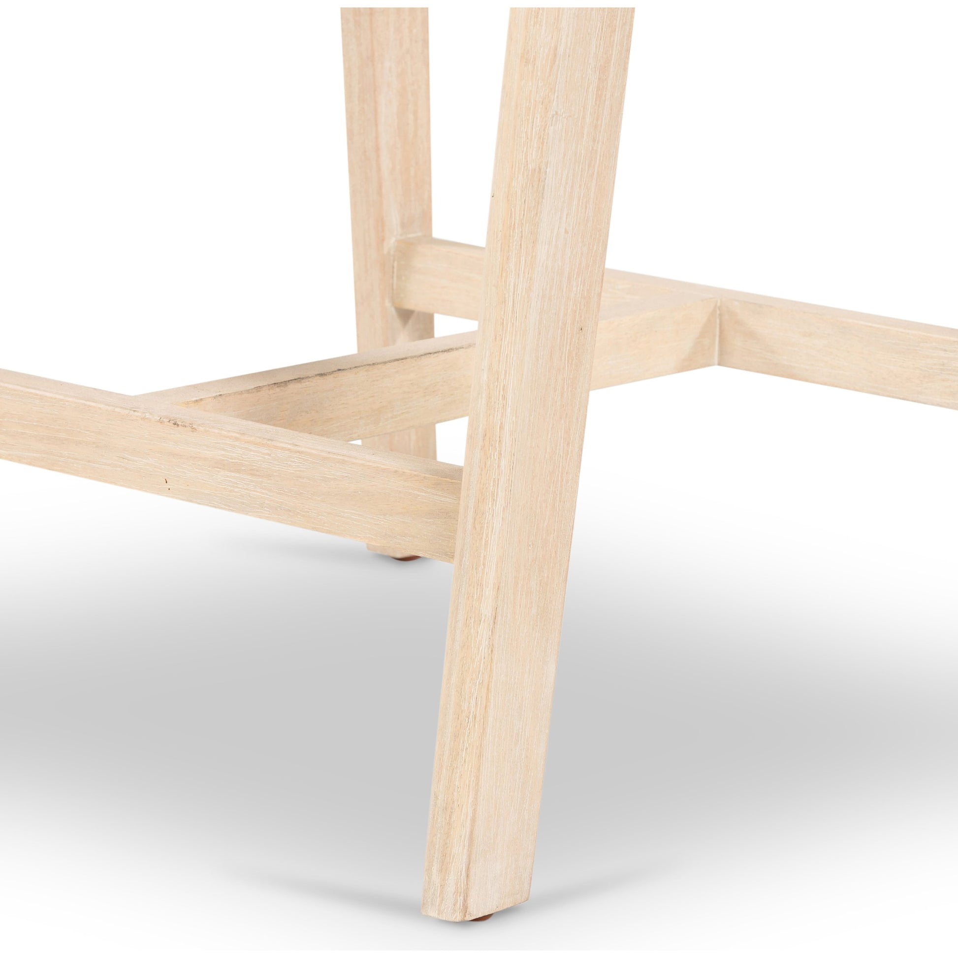 Clarita Counter Stool by Four Hands in natural cane, white wash mango and white wash mango. Made from solid mango, cane in a transitional style.