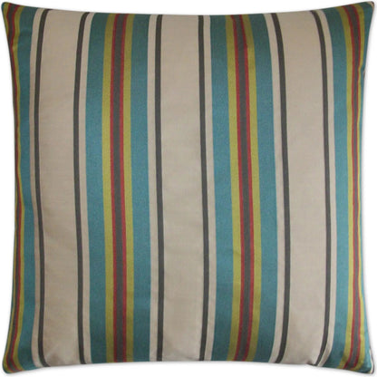 Tippy Pillow by DV Kap Home in turquoise, teal. Made from 46% polyester, 54% rayon in a eclectic & global style.
