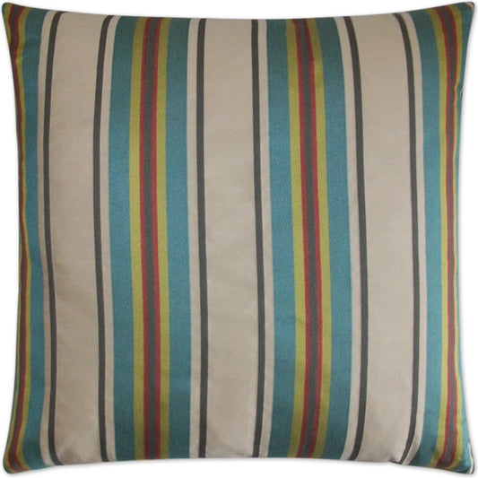 Tippy Pillow by DV Kap Home in turquoise, teal. Made from 46% polyester, 54% rayon in a unique style.
