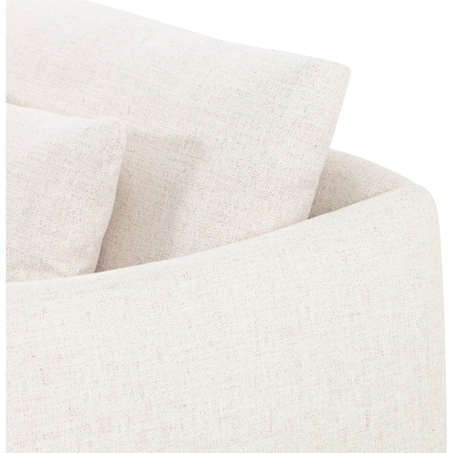 002 SI-1715793 | Additional Silo | Kelsey Sofa by Four Hands in dover crescent. Made from 71% viscose (rayon), 17% polyester, 12% flax, linen, poplar plywood, 100% polyester in a modern style.