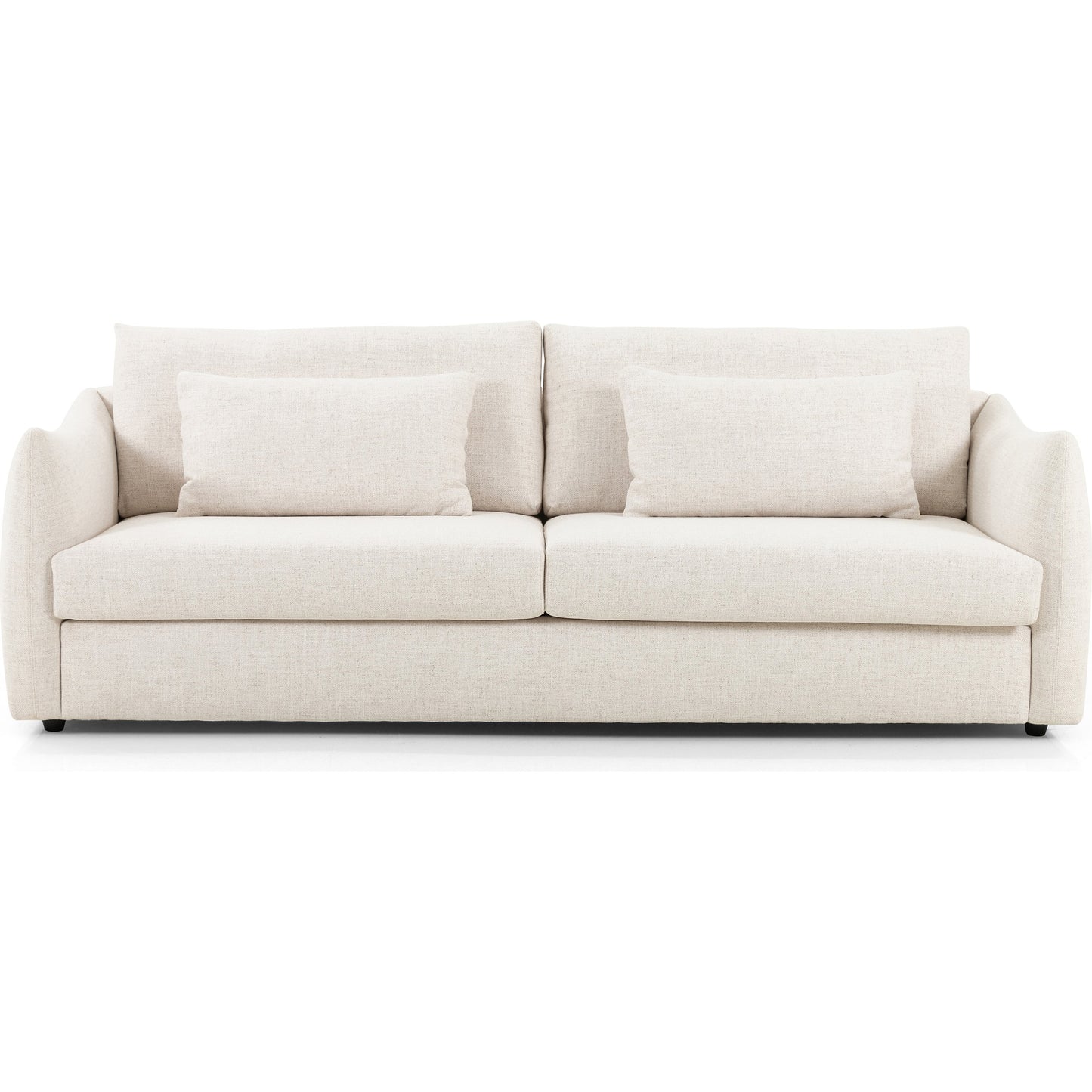003 SI-1715793 | Additional Silo | Kelsey Sofa by Four Hands in dover crescent. Made from 71% viscose (rayon), 17% polyester, 12% flax, linen, poplar plywood, 100% polyester in a modern style.
