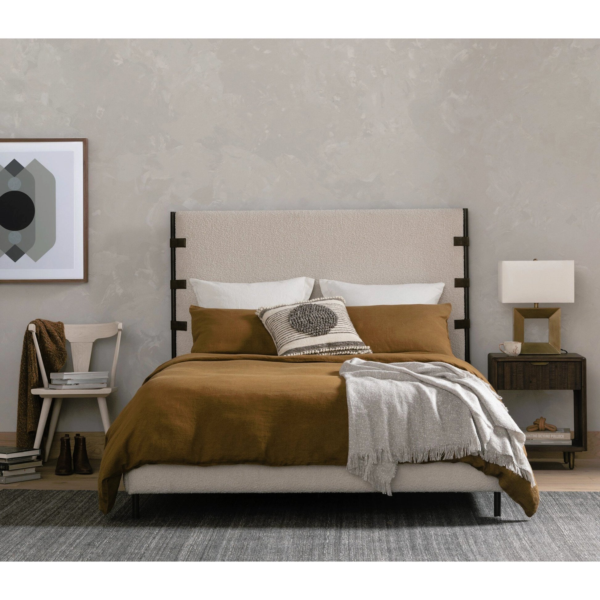 Anderson Bed by Four Hands. Made from unique in a modern style.