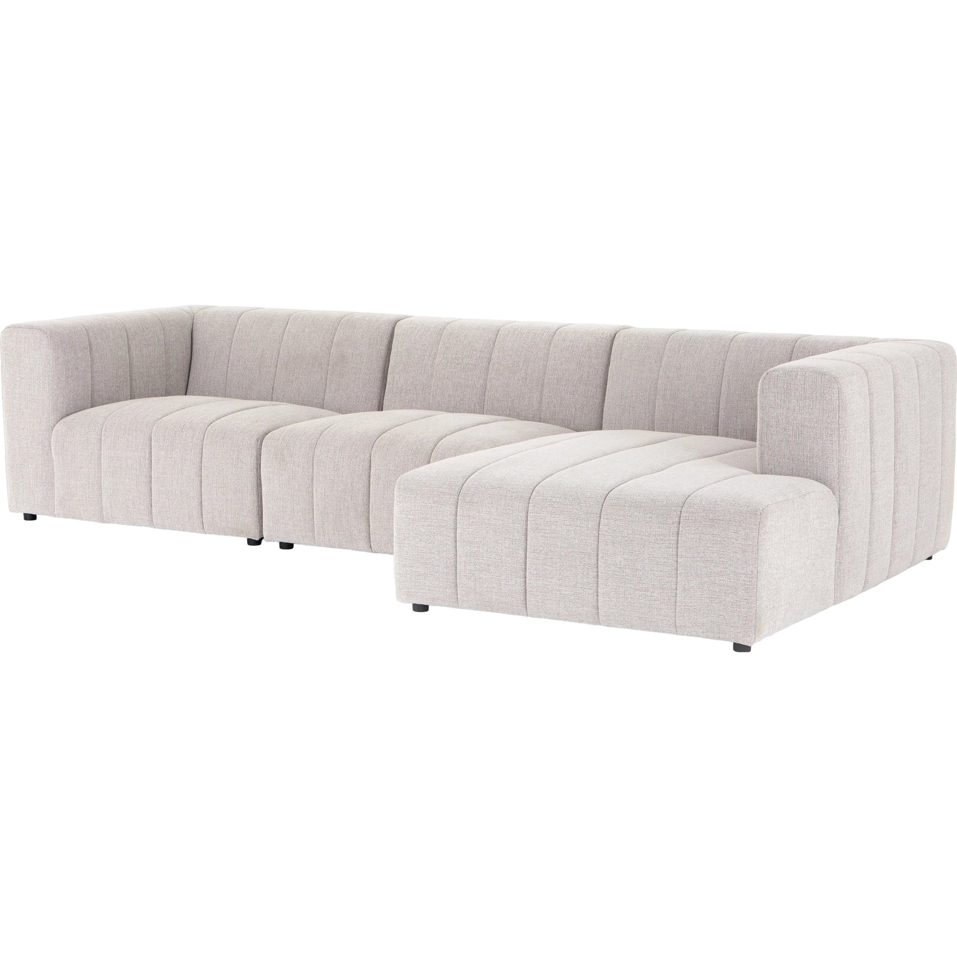 Langham Channeled 3-Piece Sectional by Four Hands. Made from unique in a modern style.