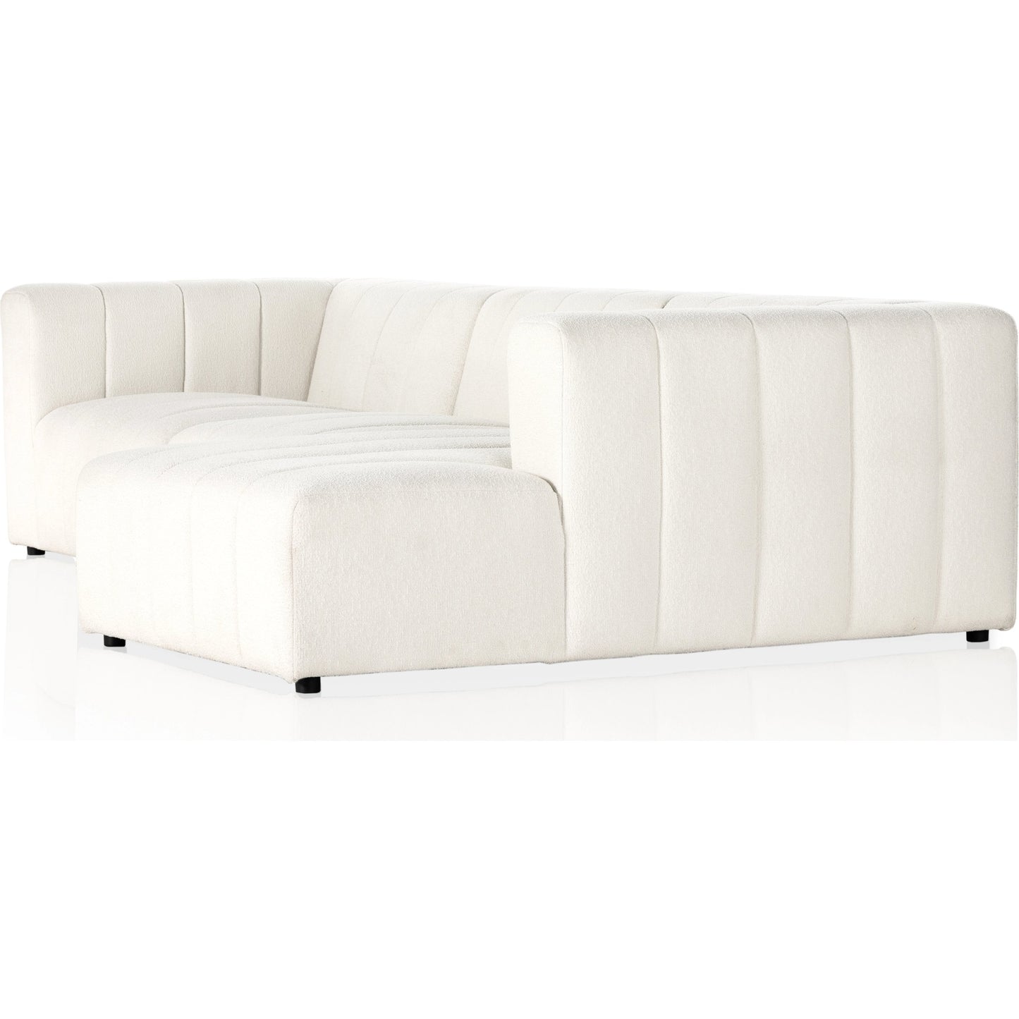 015 SI-1980486 | Additional Silo | Langham Channeled 3-Piece Sectional by Four Hands. Made from unique in a modern style.