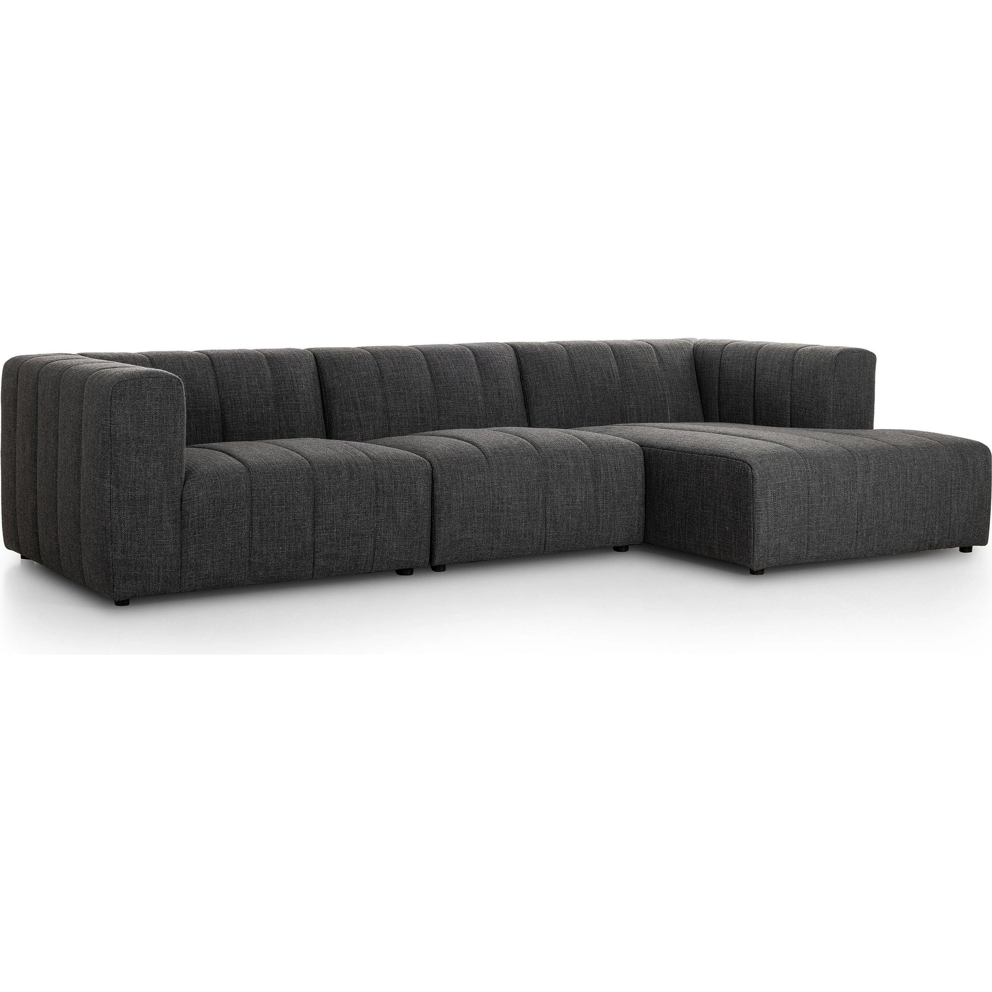 Langham Channeled 3-Piece Sectional by Four Hands. Made from unique in a modern style.