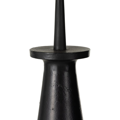 Innes Floor Lamp by Four Hands in matte black. Made from aluminum, 100% cotton in a modern style.