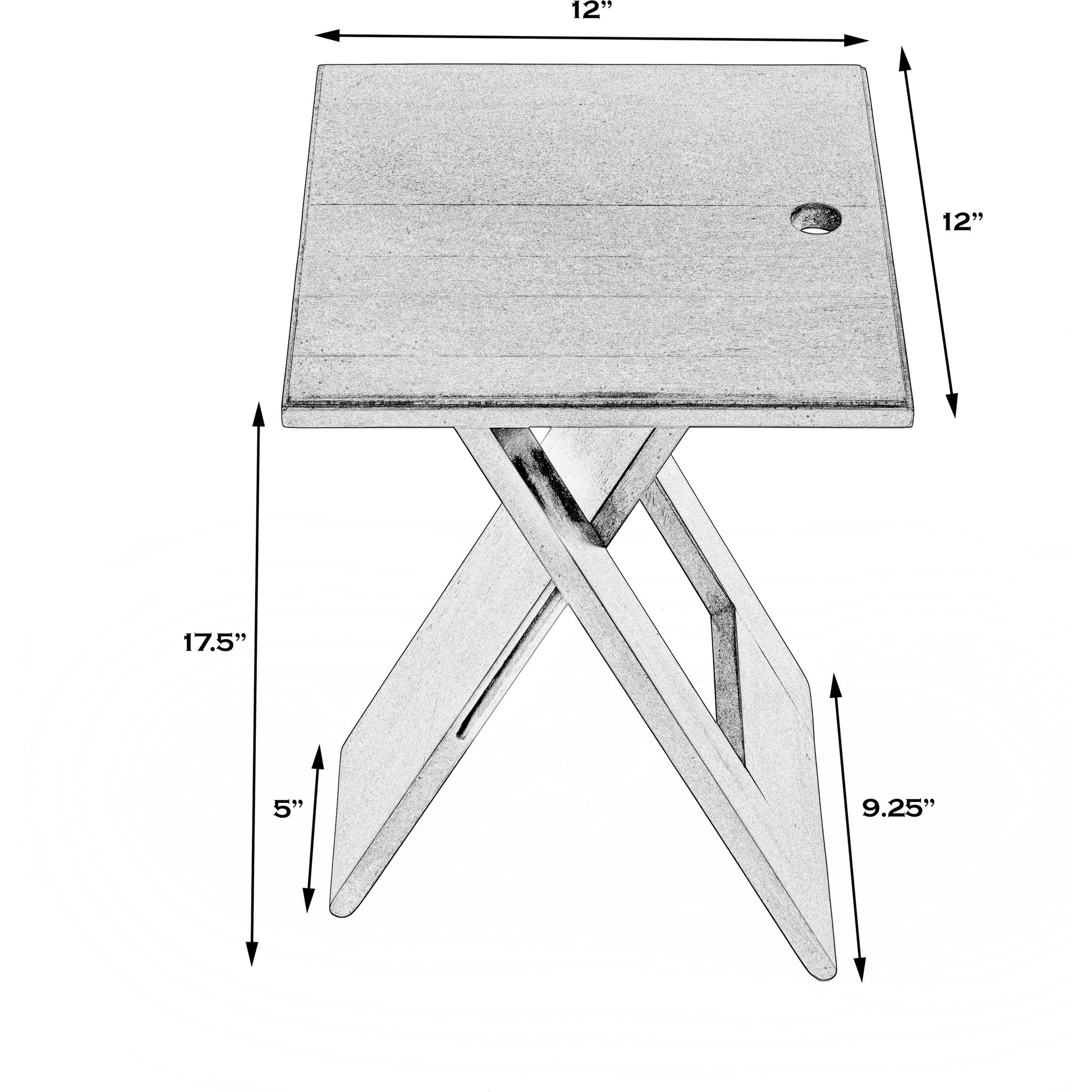Hammond Folding Table by Butler Specialty Company. Made from unique in a modern style.