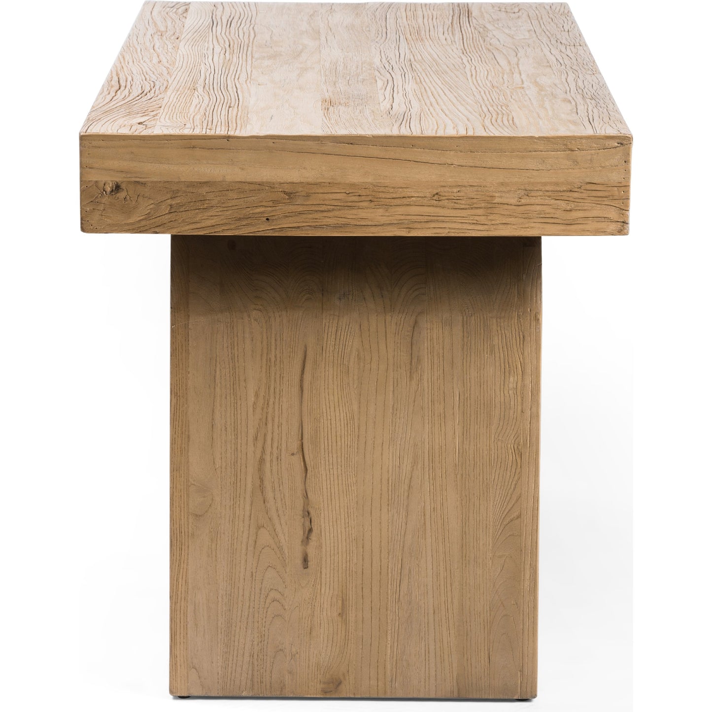 006 SI-1798974 | Additional Silo | Keane Desk by Four Hands in reclaimed natural elm. Made from solid reclaimed elm, solid nettlewood in a modern style.