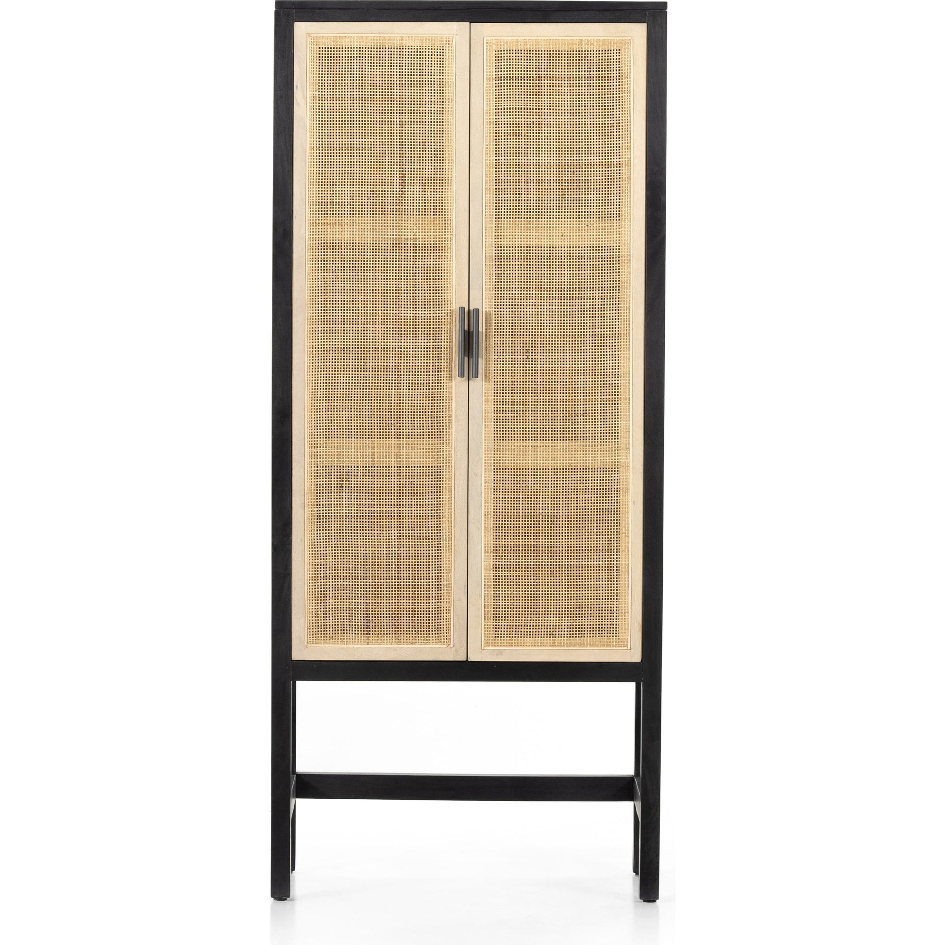 Caprice Narrow Cabinet by Four Hands. Made from cane, solid mango in a cottage & farmhouse style.