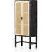 Caprice Narrow Cabinet by Four Hands. Made from cane, solid mango in a cottage & farmhouse style.
