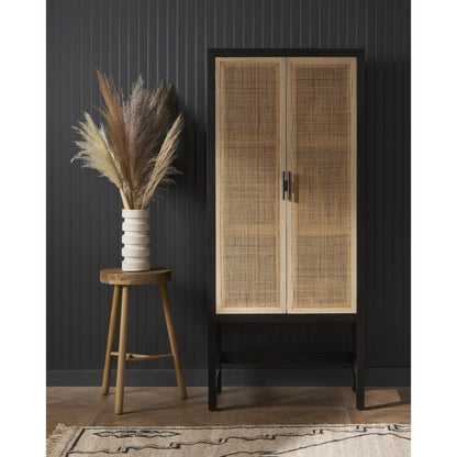 Caprice Narrow Cabinet by Four Hands. Made from cane, solid mango in a cottage & farmhouse style.