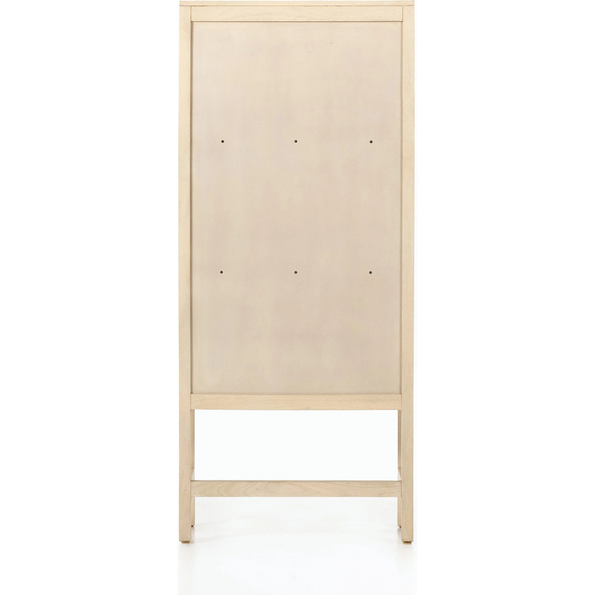 Caprice Narrow Cabinet by Four Hands. Made from cane, solid mango in a cottage & farmhouse style.