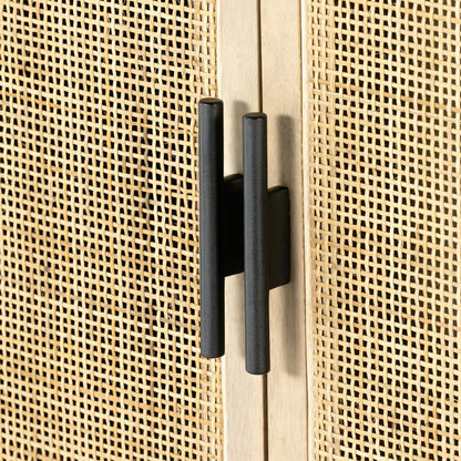Caprice Narrow Cabinet by Four Hands. Made from cane, solid mango in a cottage & farmhouse style.