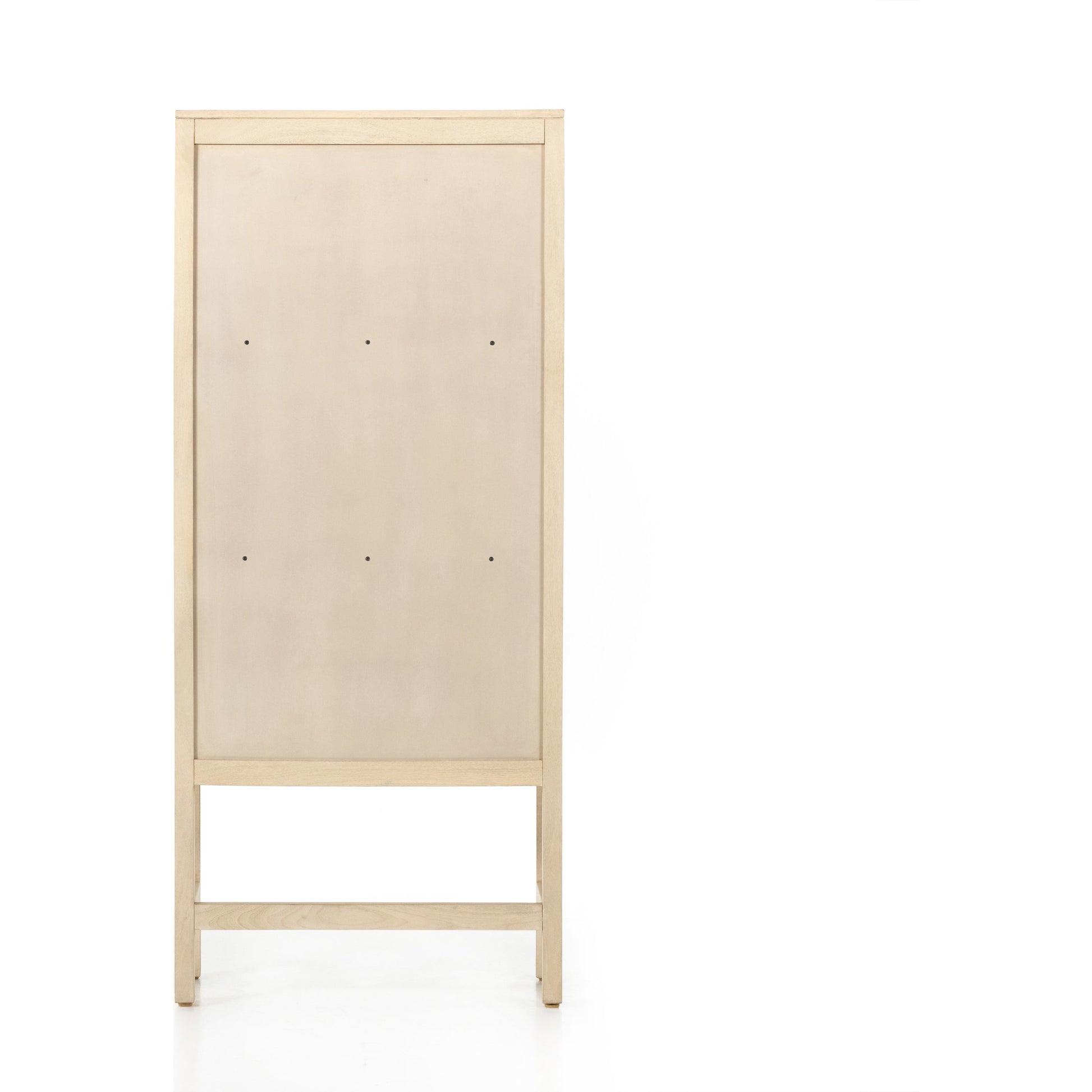 Caprice Narrow Cabinet by Four Hands. Made from cane, solid mango in a cottage & farmhouse style.