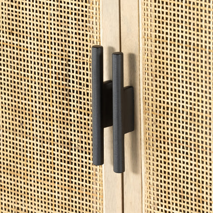 Caprice Narrow Cabinet by Four Hands. Made from cane, solid mango in a cottage & farmhouse style.