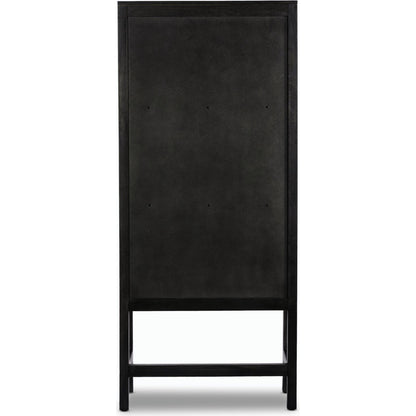 Caprice Narrow Cabinet by Four Hands. Made from cane, solid mango in a cottage & farmhouse style.