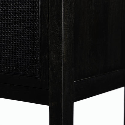 Caprice Narrow Cabinet by Four Hands. Made from cane, solid mango in a cottage & farmhouse style.