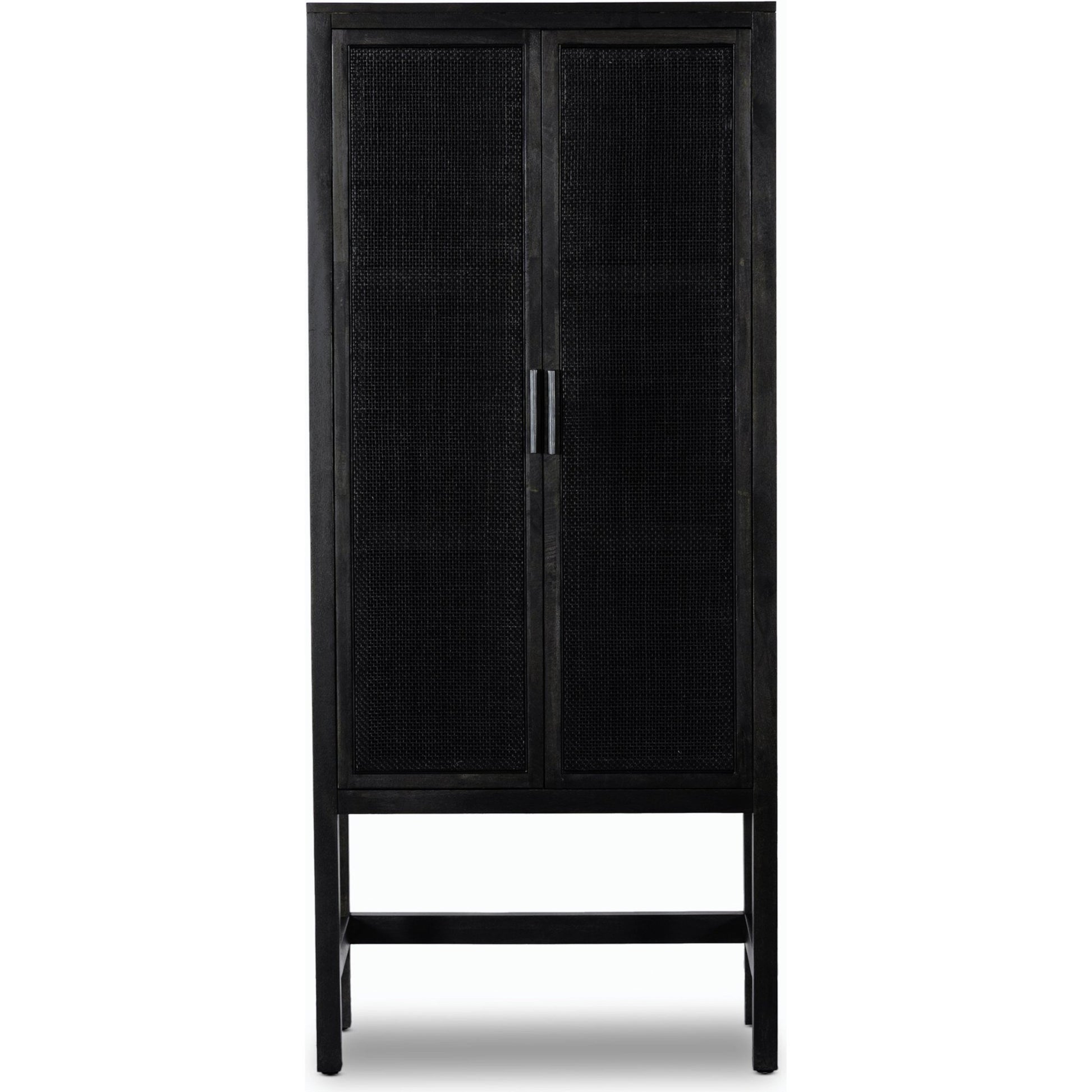 Caprice Narrow Cabinet by Four Hands. Made from cane, solid mango in a cottage & farmhouse style.
