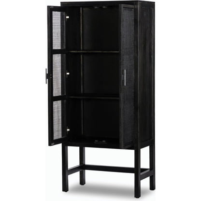 Caprice Narrow Cabinet by Four Hands. Made from cane, solid mango in a cottage & farmhouse style.