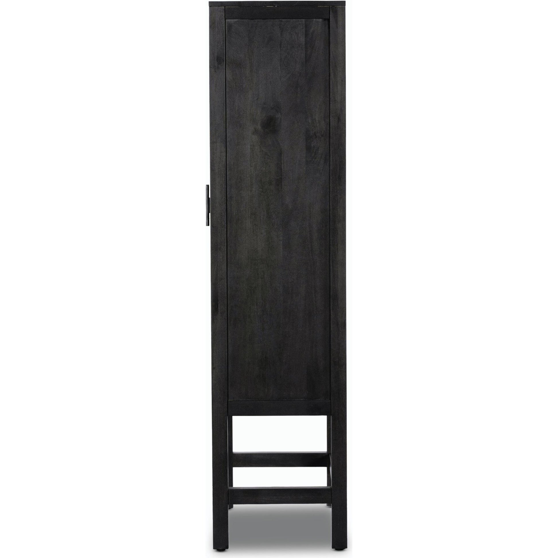 Caprice Narrow Cabinet by Four Hands. Made from cane, solid mango in a cottage & farmhouse style.