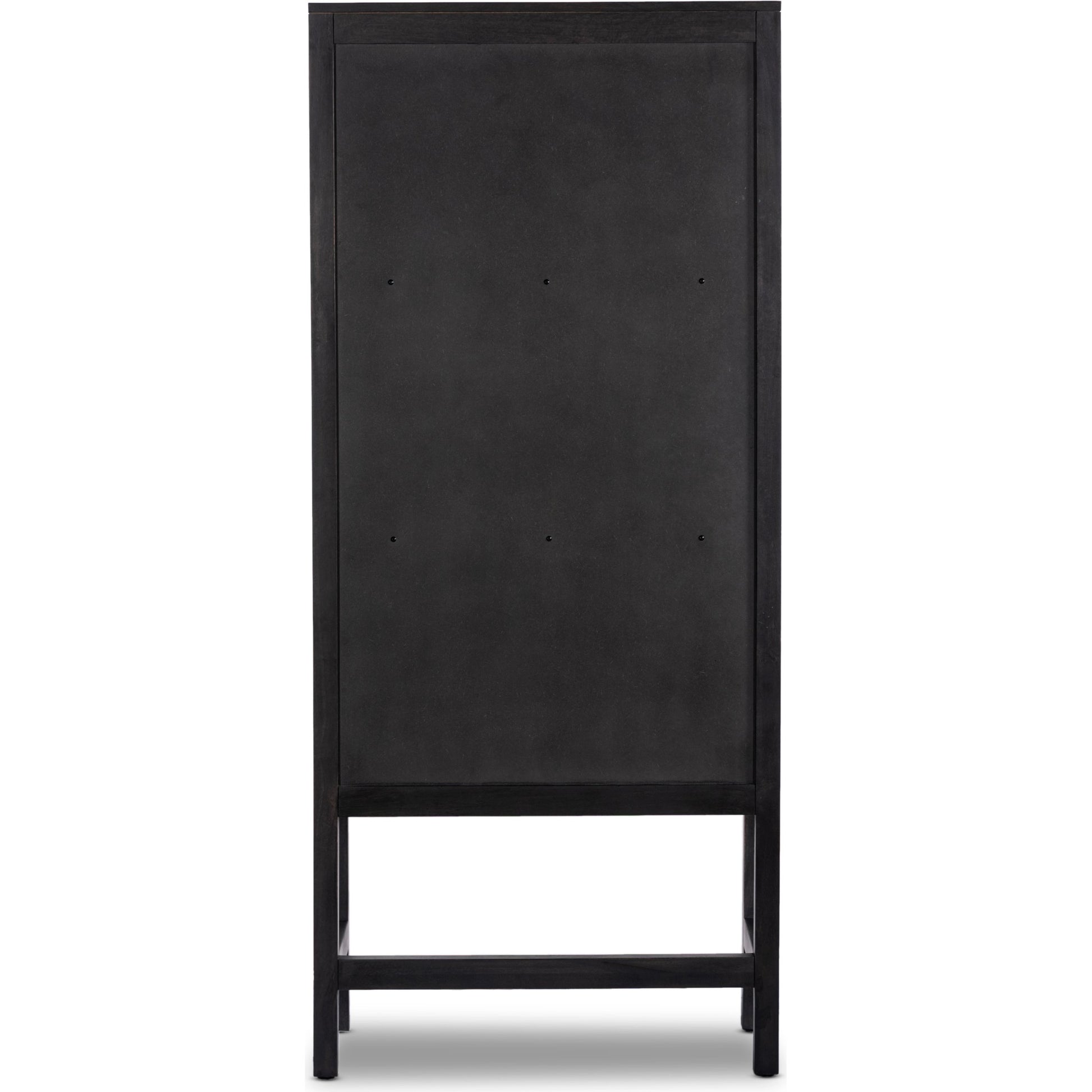 Caprice Narrow Cabinet by Four Hands. Made from cane, solid mango in a cottage & farmhouse style.