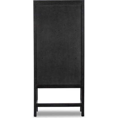 Caprice Narrow Cabinet by Four Hands. Made from cane, solid mango in a cottage & farmhouse style.