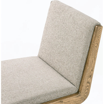 Carla Desk Chair by Four Hands. Made from 100% polyester, solid oak in a modern style.