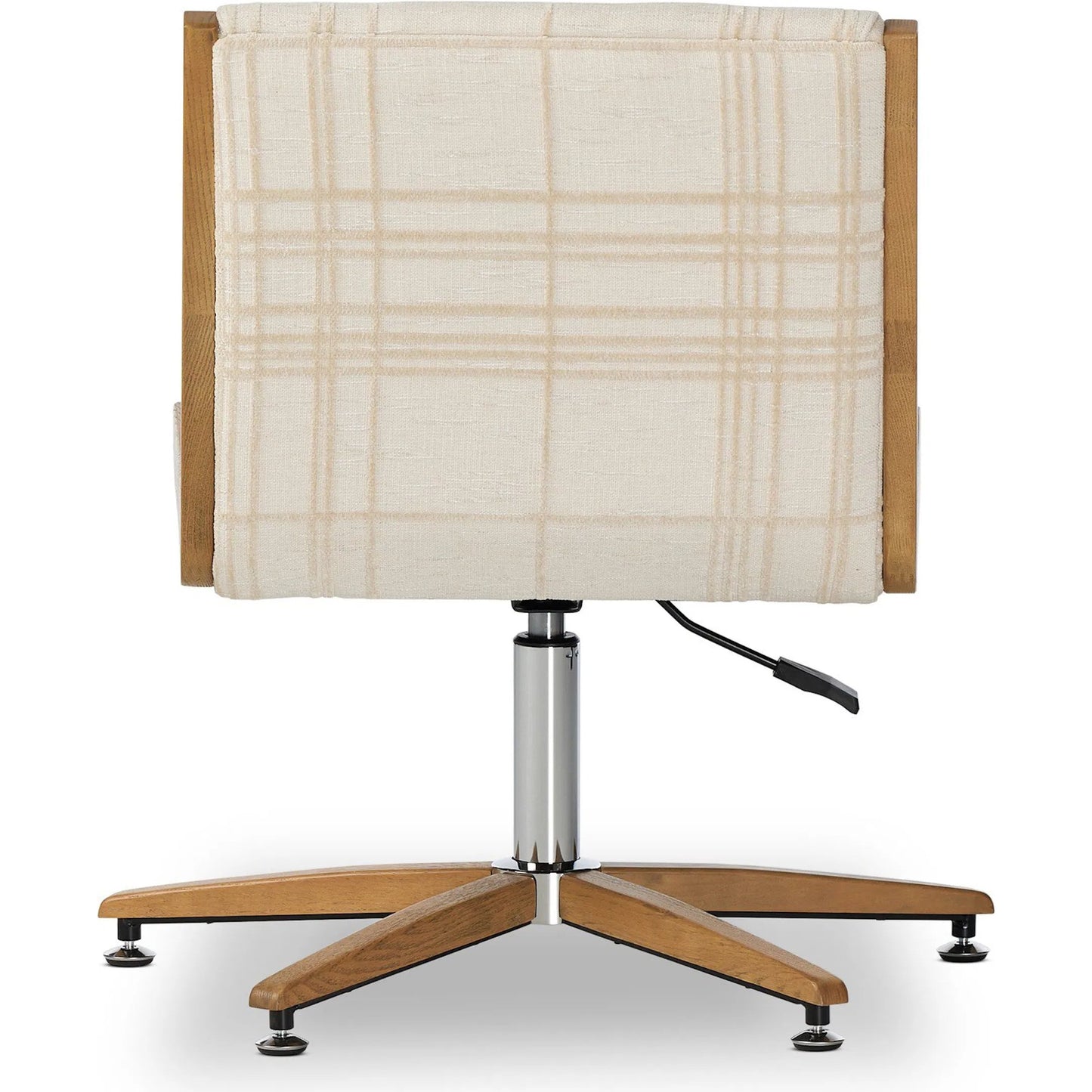 011 SI-2257038 | Additional Silo | Carla Desk Chair by Four Hands in sheffield ivory, smoked grey. Made from 100% polyester, solid oak in a modern style.