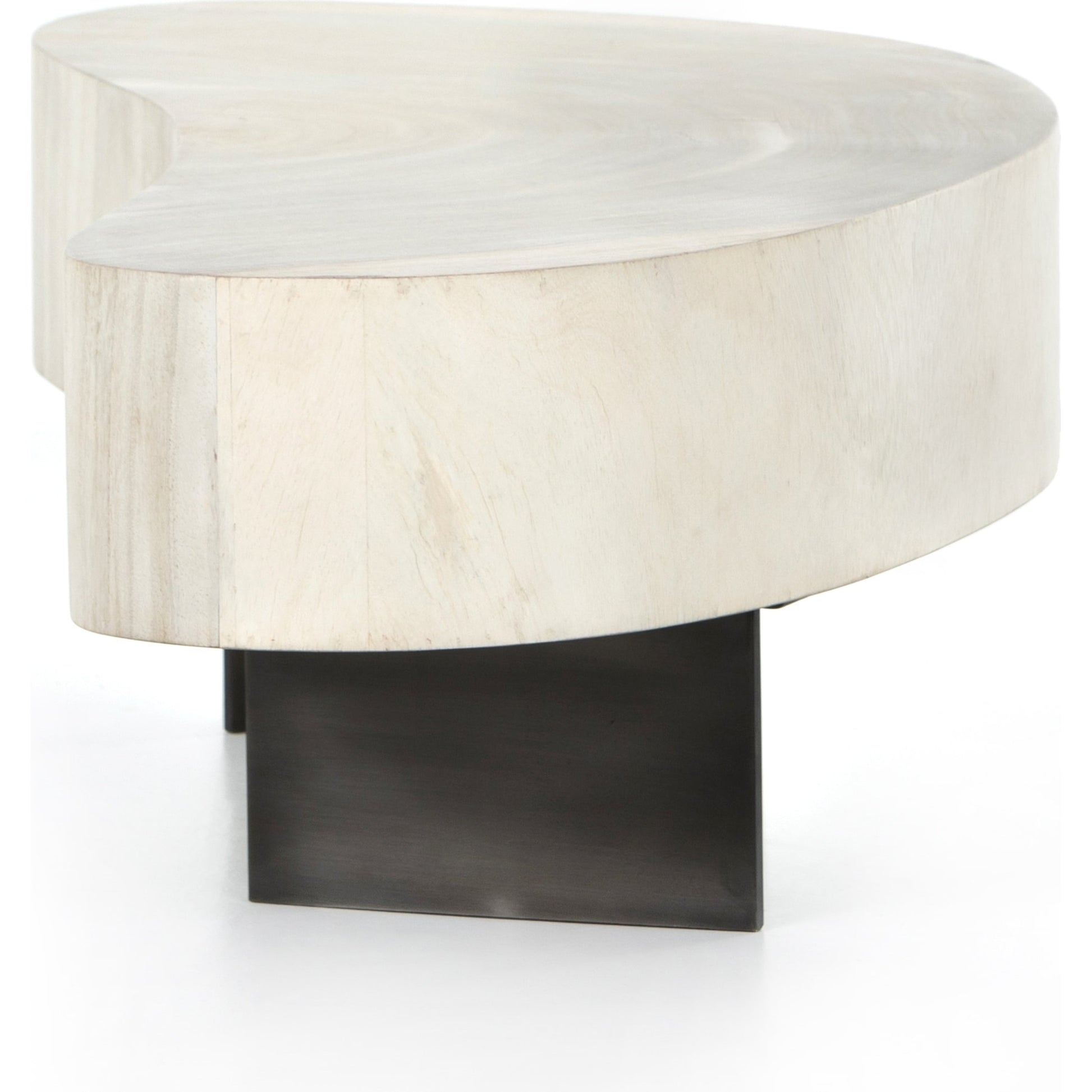 Avett Coffee Table by Four Hands. Made from guanacaste veneer, iron, thick guanacaste veneer in a eclectic & global style.