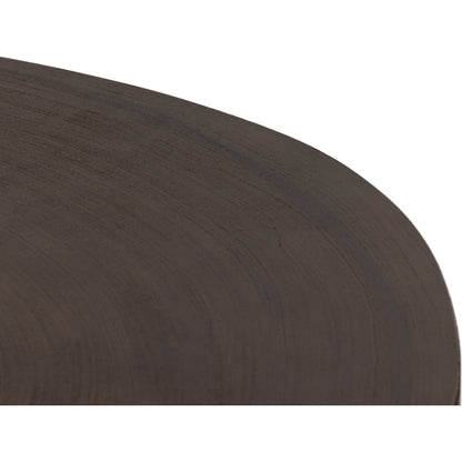 Avett Coffee Table by Four Hands. Made from guanacaste veneer, iron, thick guanacaste veneer in a eclectic & global style.