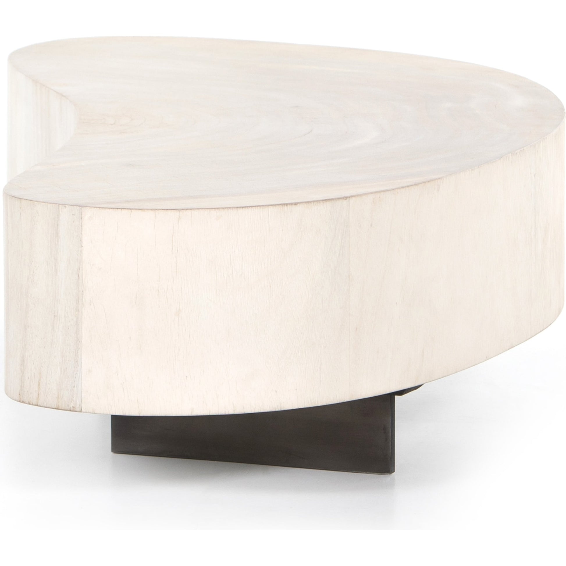 Avett Coffee Table by Four Hands. Made from guanacaste veneer, iron, thick guanacaste veneer in a eclectic & global style.
