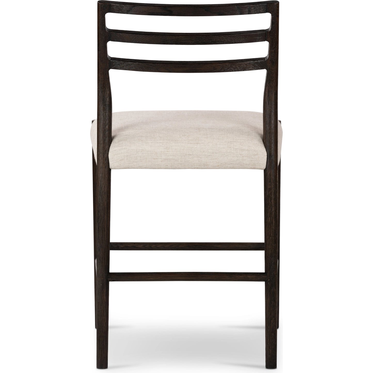 016 SI-2001364 | Additional Silo | Glenmore Counter Stool by Four Hands in essence natural. Made from 49% viscose (rayon), 22% flax, linen, 18% polyester, 11% cotton, solid oak, 100% polyurethane foam pad in a modern style.